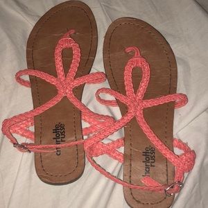 Gently used Charlotte Russe sandals
